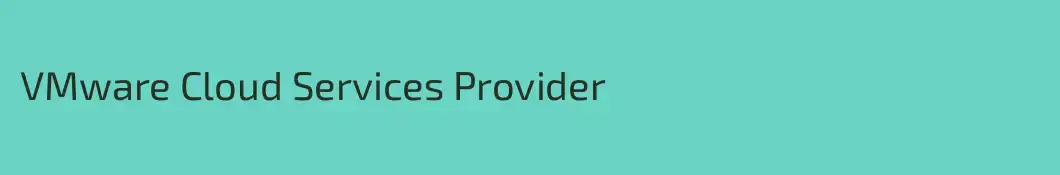 VMware Cloud Services Provider